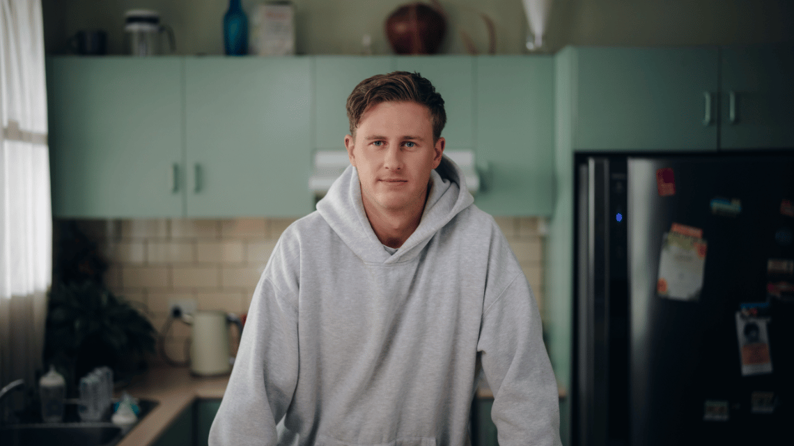 Portrait of Adam, a participant in What Kind of Man Do You Want to Be?