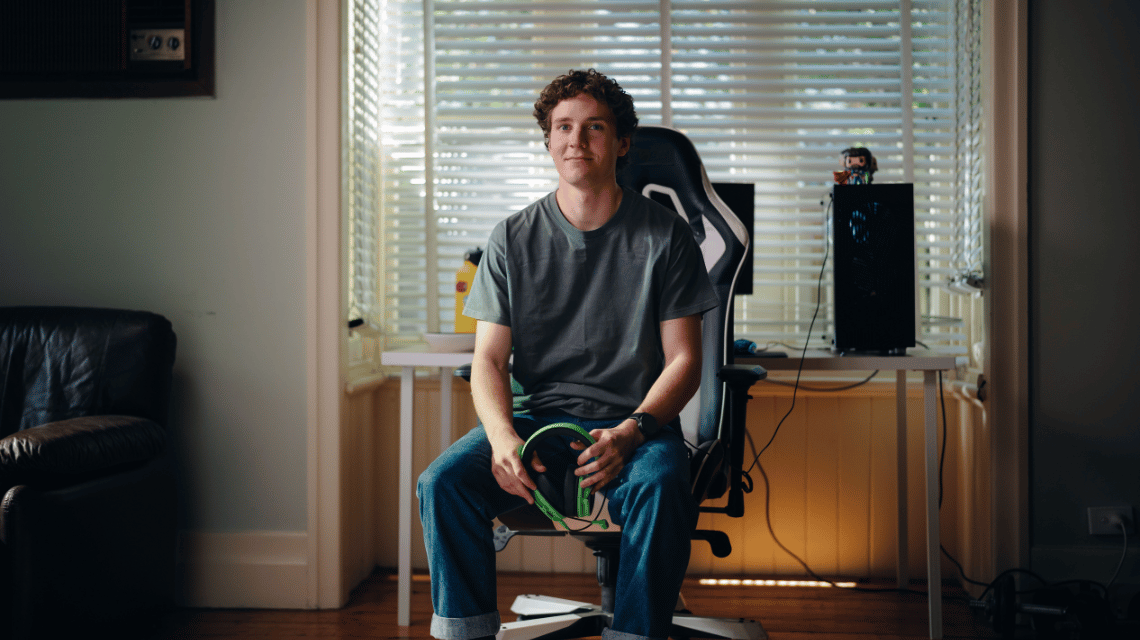 Portrait of Ben, a participant in What Kind of Man Do You Want to Be?