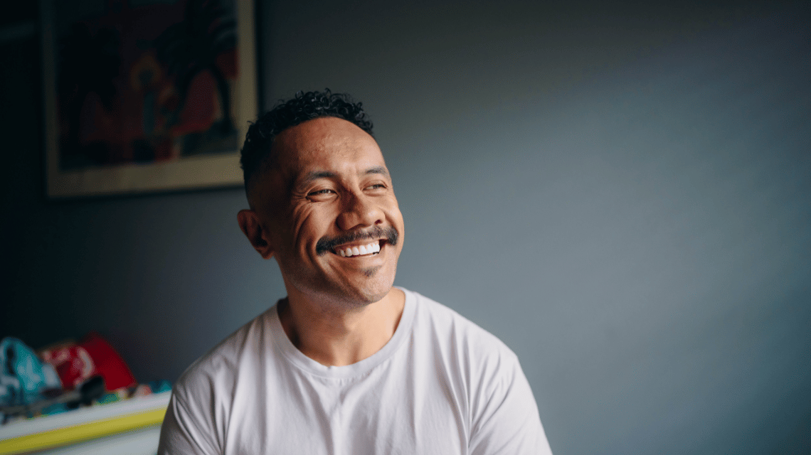 Portrait of Fui, a What Kind of Man Do You Want to Be? participant
