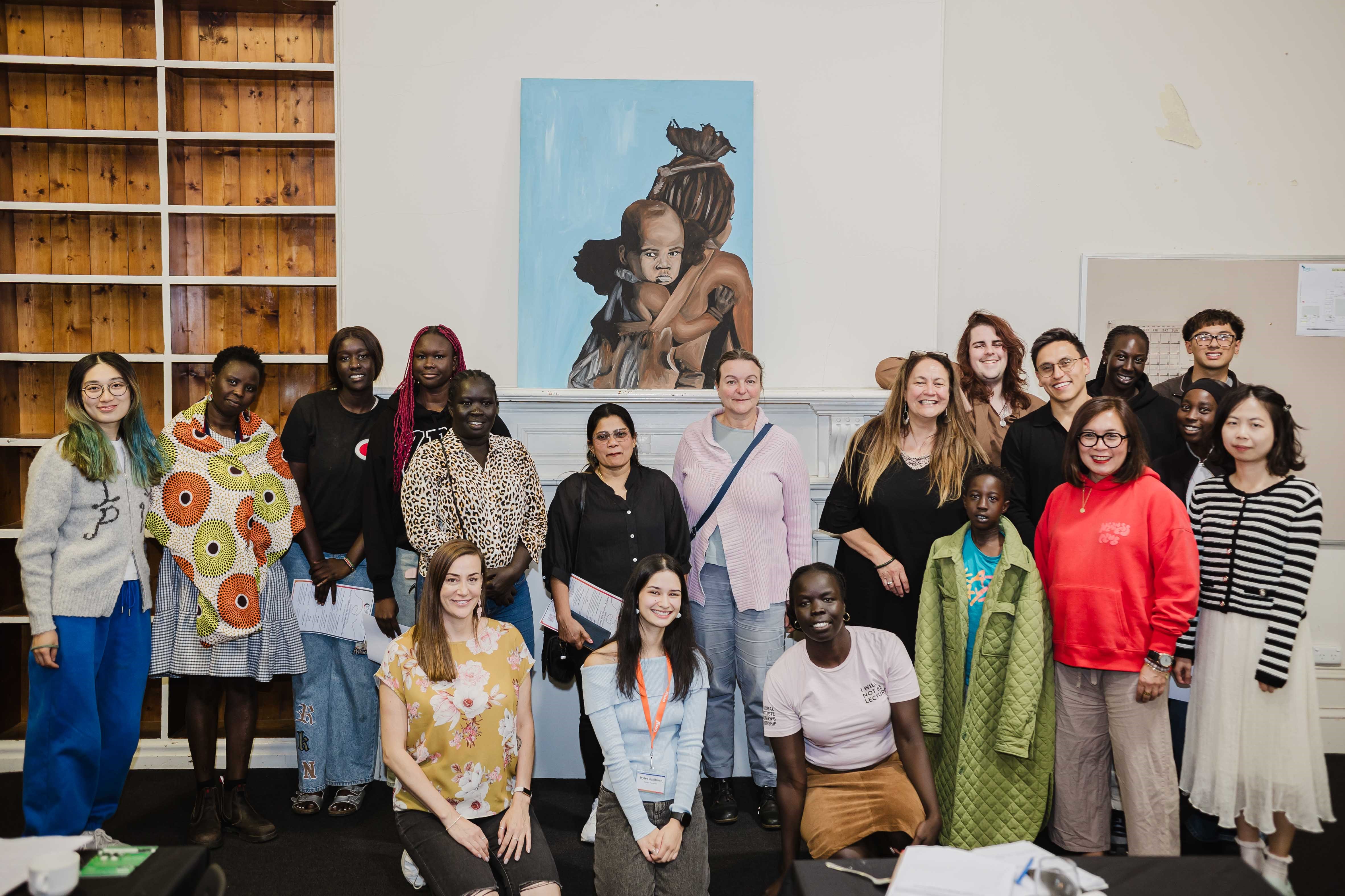 Group picture of people from the Ballarat Centre for Multicultural Youth